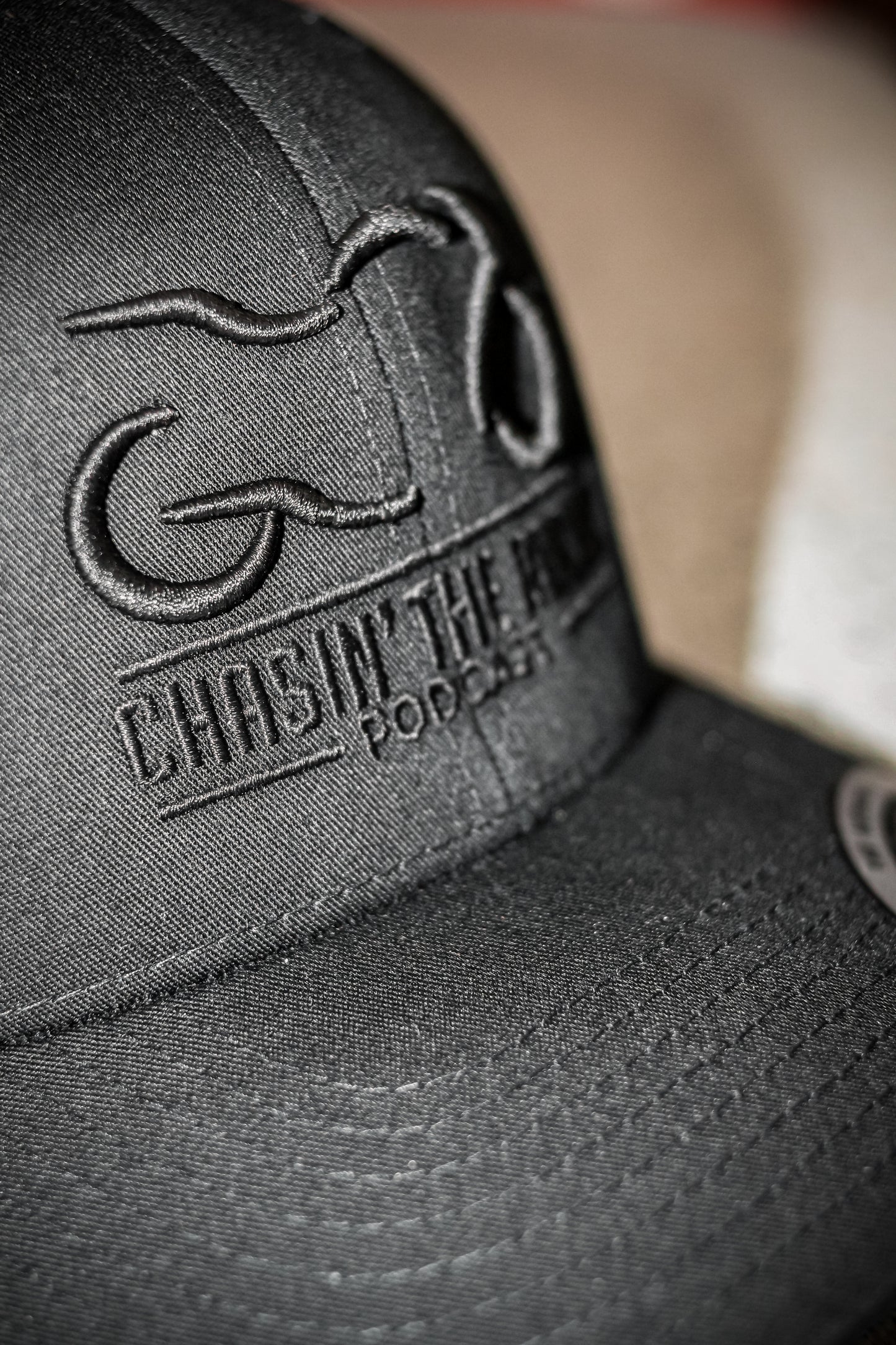 CTR 3D Outline Cap - Black & white