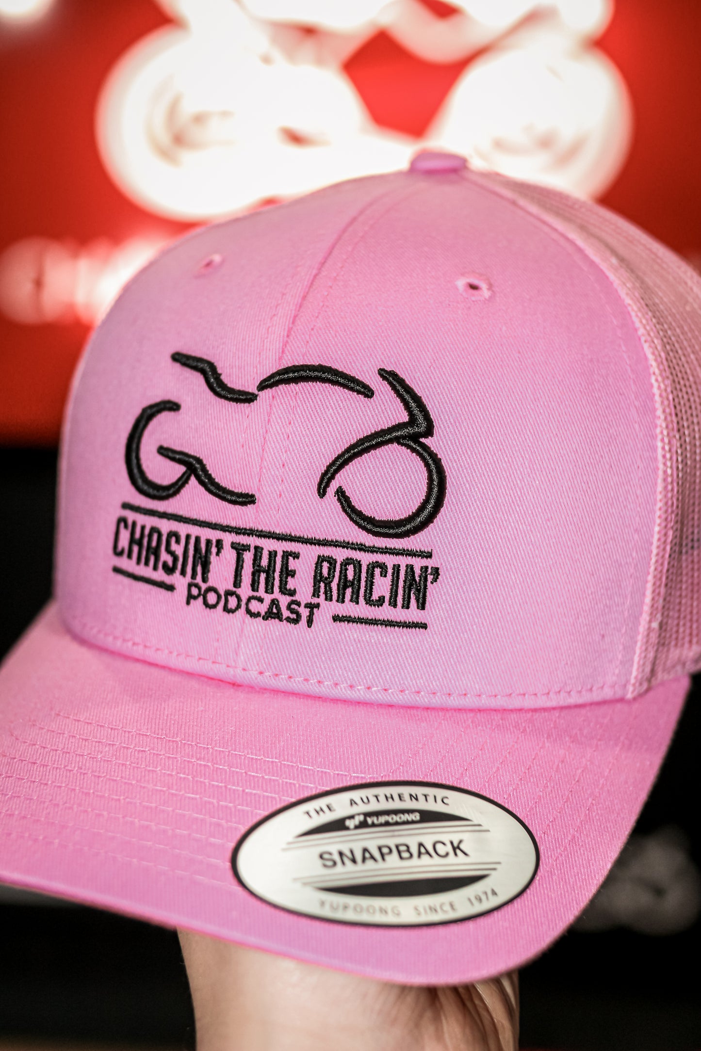 CTR 3D Outline Cap - Pink