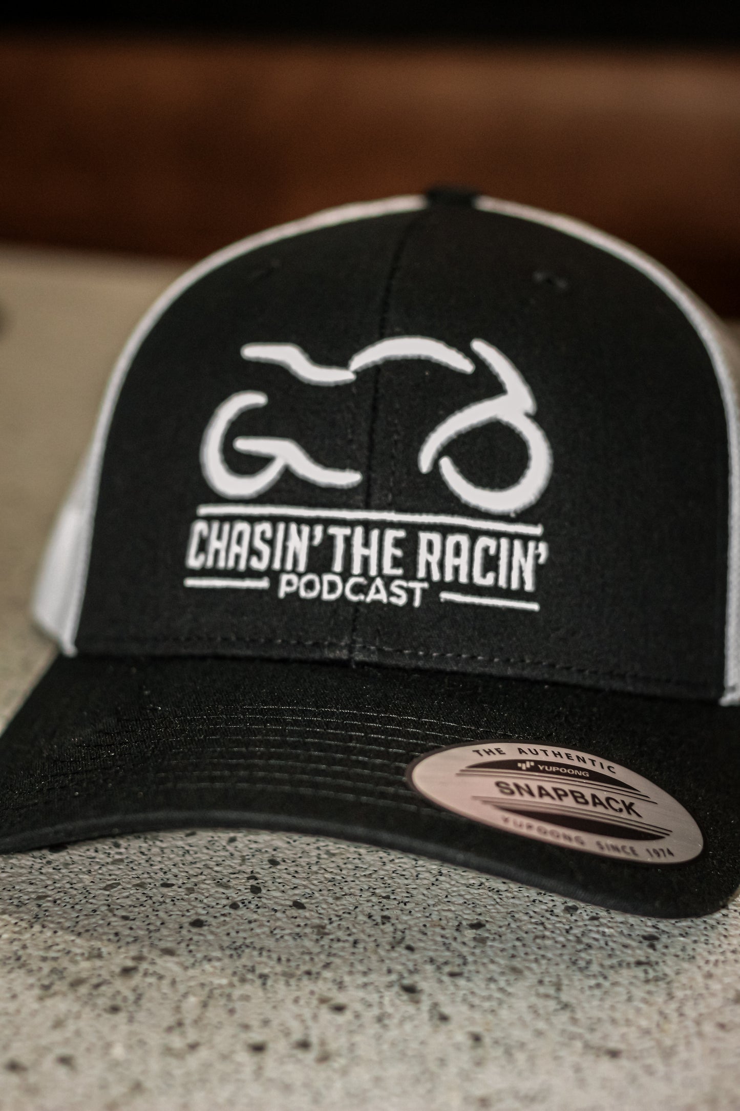 CTR 3D Outline Cap - Black & white