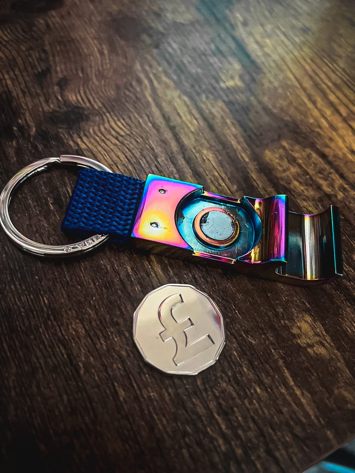 CTR Multicoloured 3 Use Key Ring